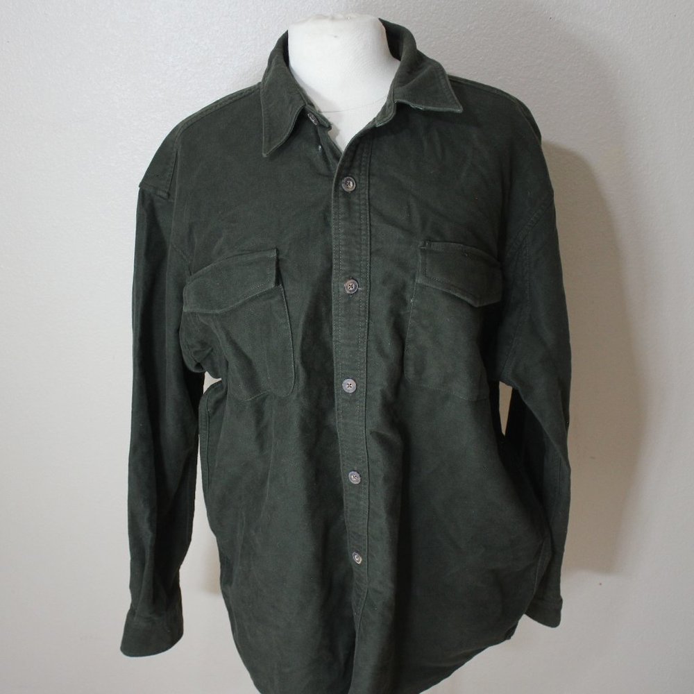 Duluth Trading Flannel Heavy work shirt size L